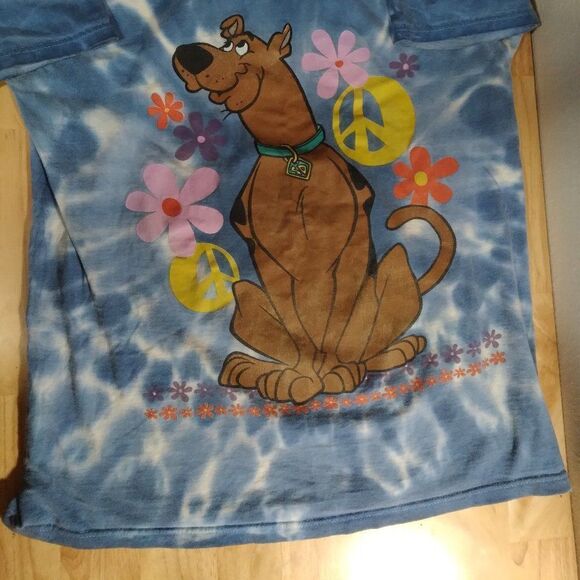 Vintage Cartoon Network Scooby Doo Freeze Tie Dye T-Shirt - Picture 2 of 8